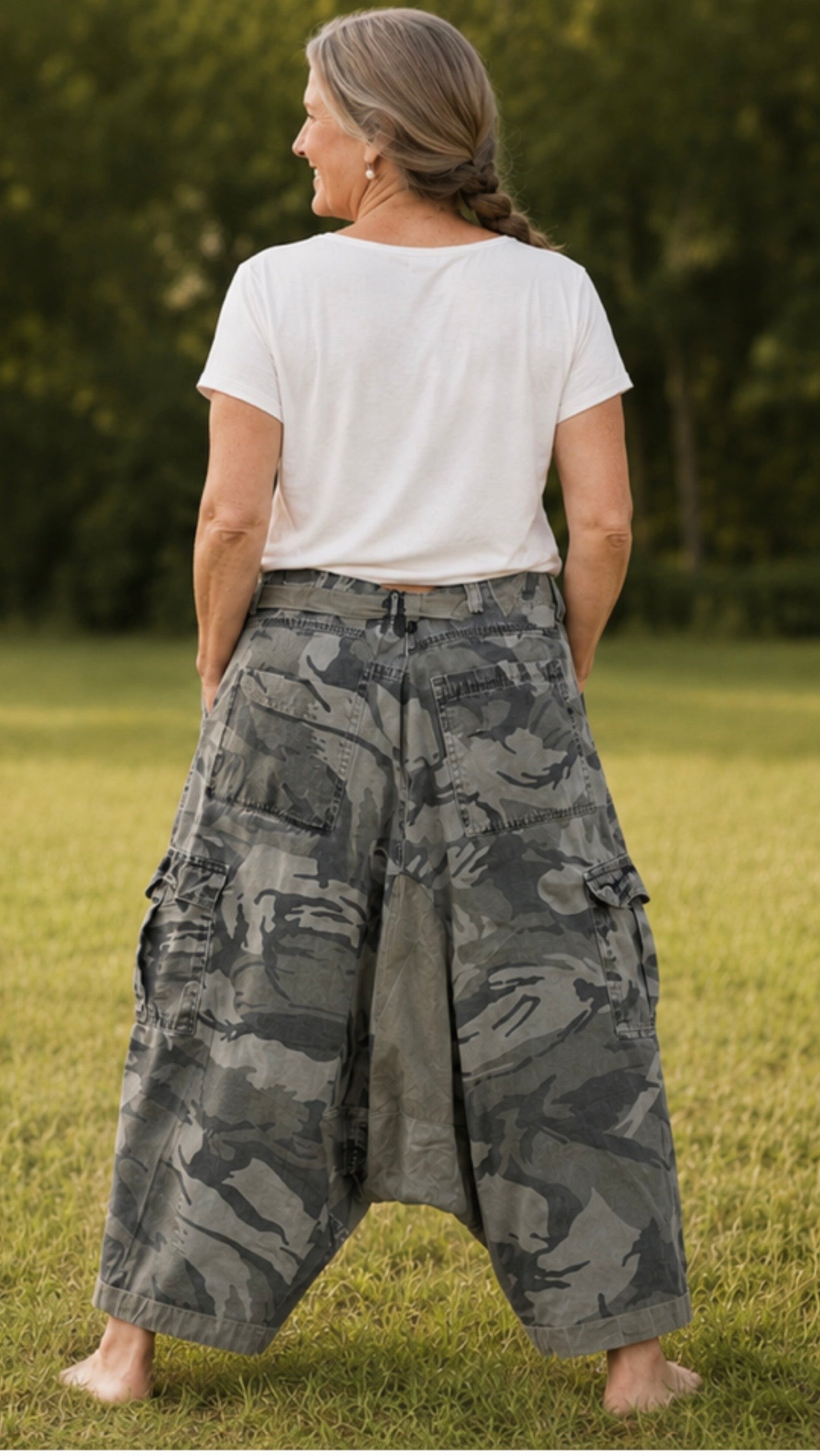 Rad reworked camo pant