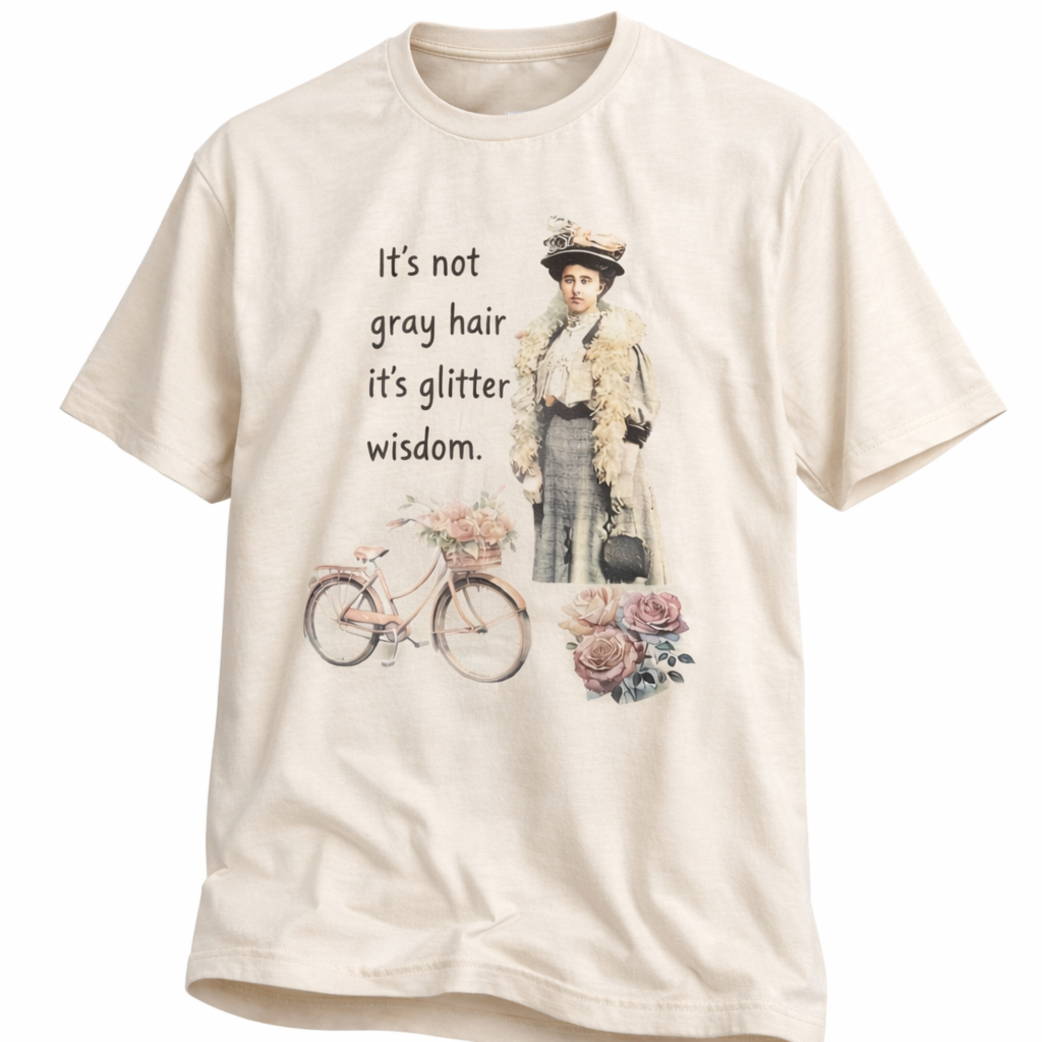 It's Not Grey It's Wisdom Glitter
