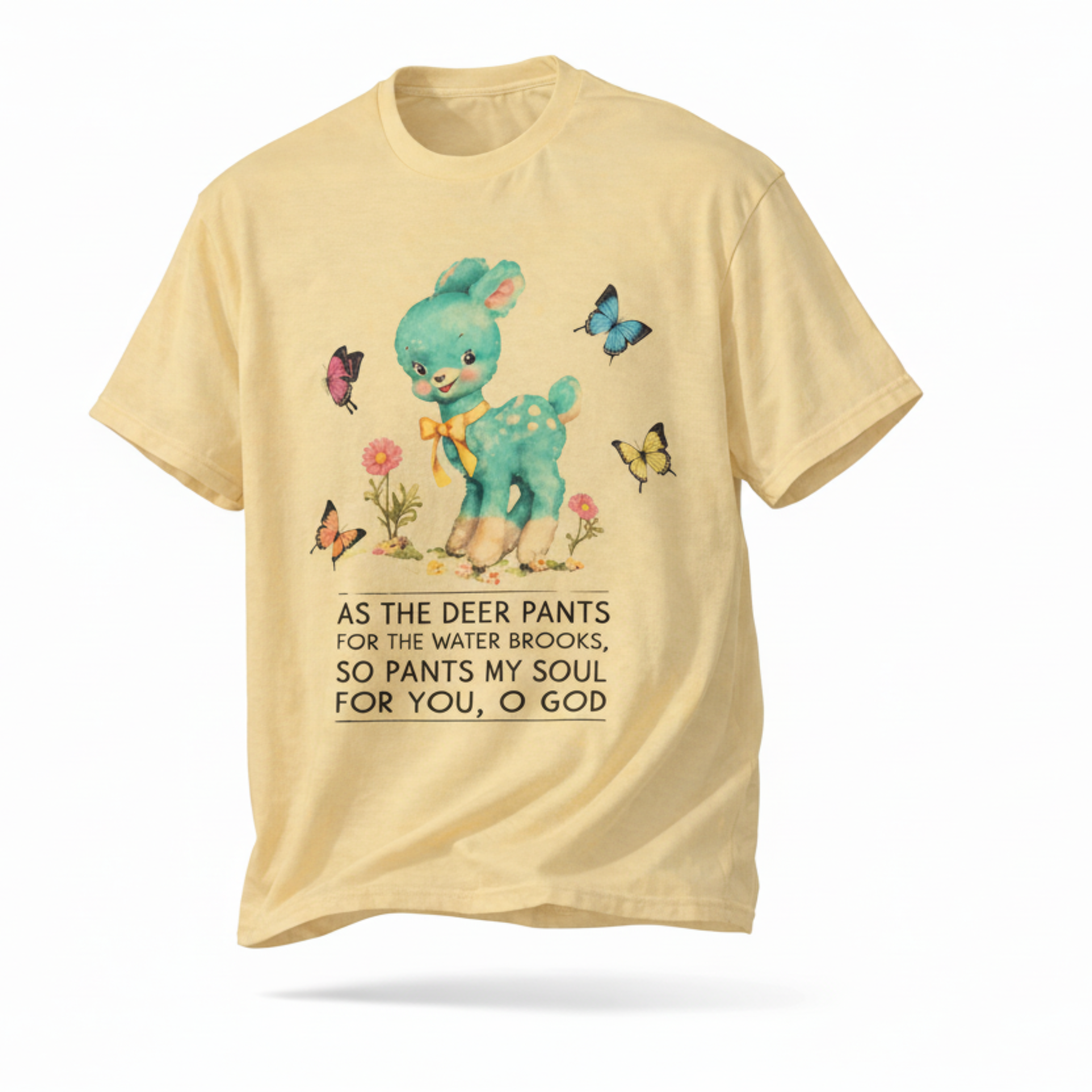 Light yellow t-shirt version