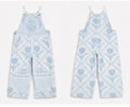 Chenille Garden Tulip Overalls